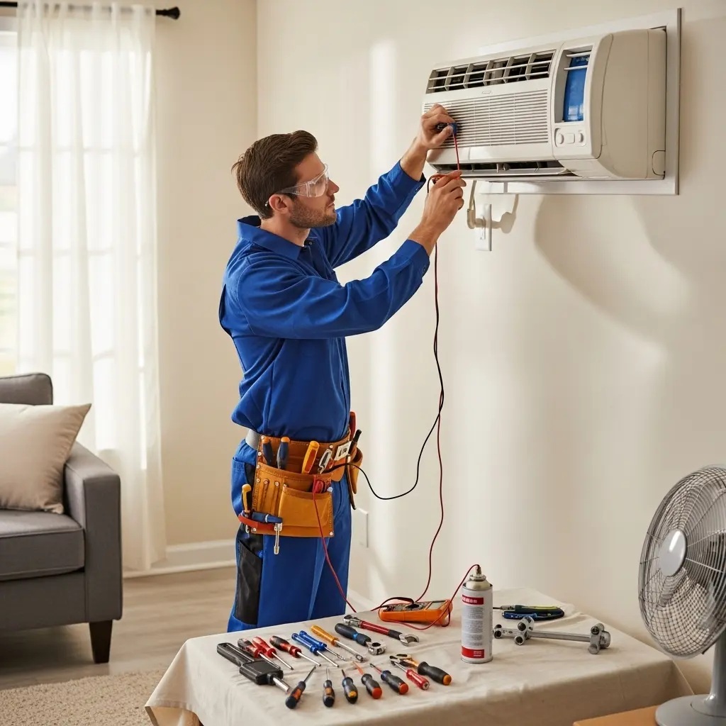 Büyükçekmece Awox Awox klima gaz dolumu ve bakım – Enerji verimliliği artırıldı. - Teknik servis örneği